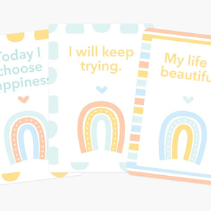 Affirmations Cards & Clips Sensory Kits