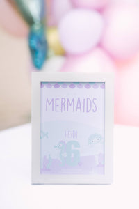 Mermaid Birthday Theme Party Decoration Kit