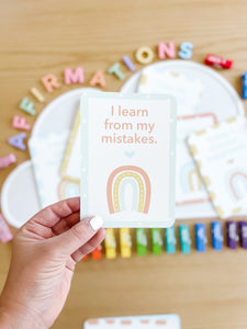 Affirmations Cards & Clips Sensory Kits