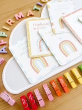 Load image into Gallery viewer, Affirmations Cards &amp; Clips Sensory Kits