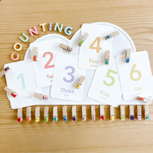 Counting Clips Sensory Kit