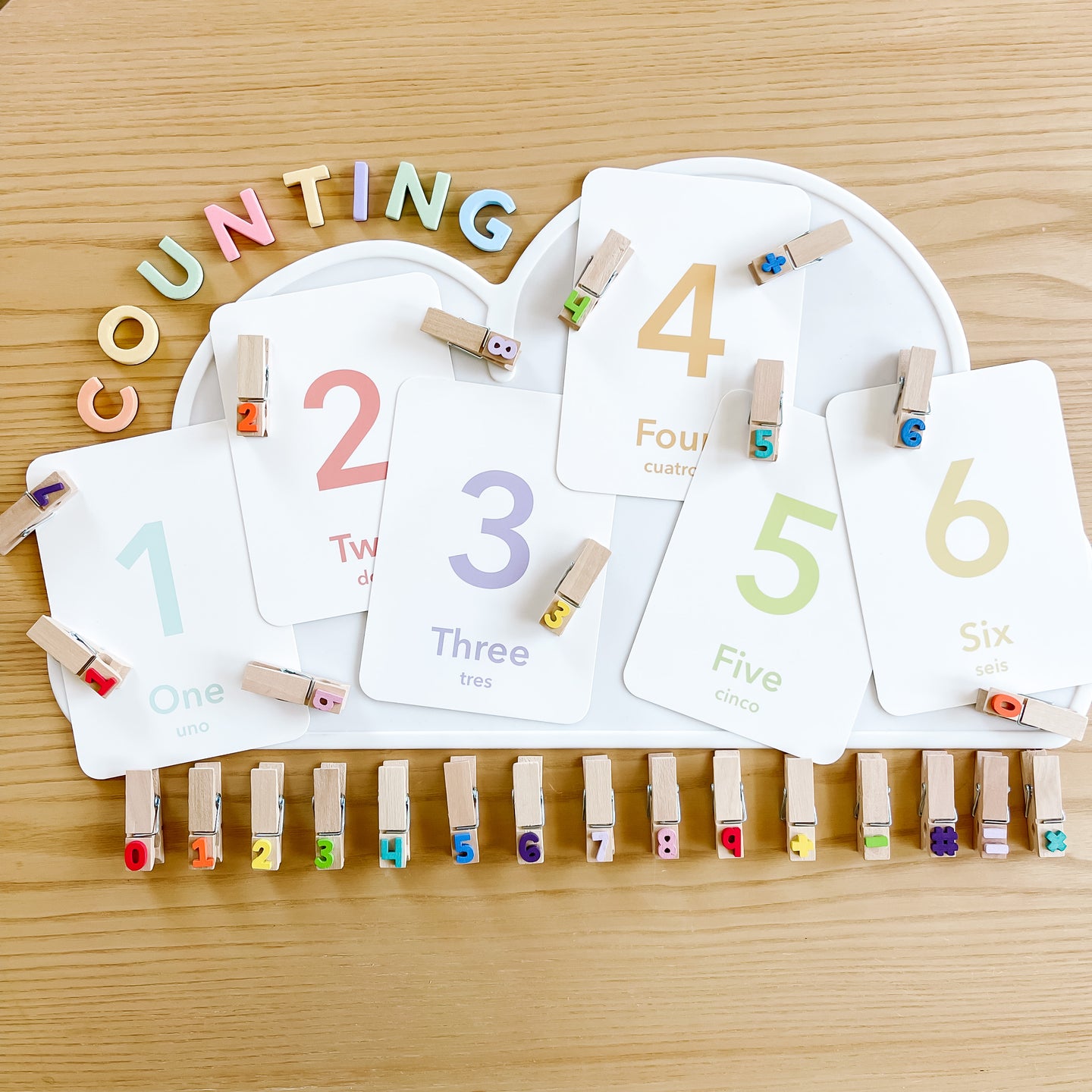 Counting Clips Sensory Kit