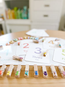 Counting Clips Sensory Kit