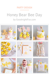 Sweet As Can Bee Bumble Bee Half Birthday Birthday Theme