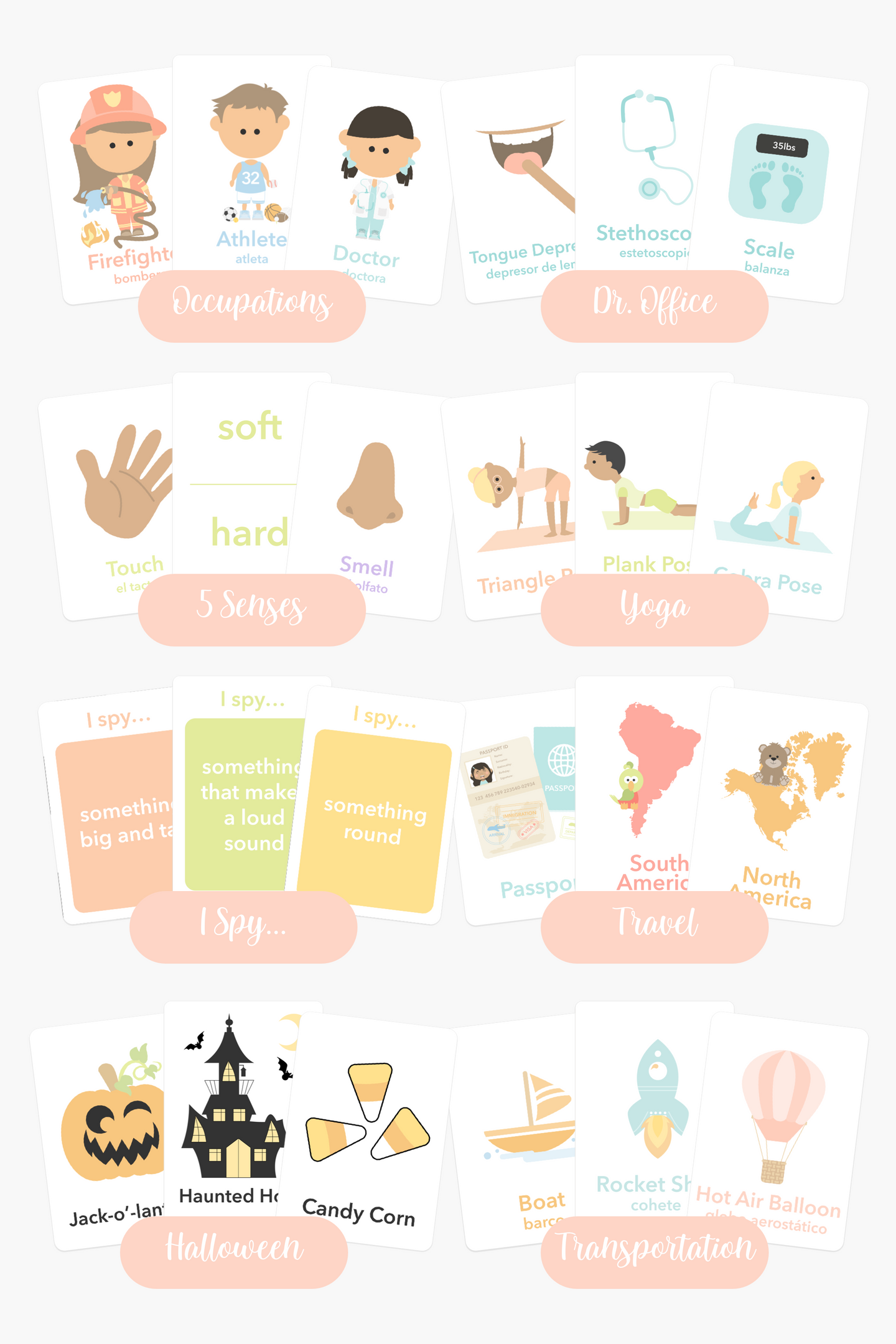 Learning Flashcards - Fall Release Bundle