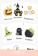 Load image into Gallery viewer, Halloween Flashcards