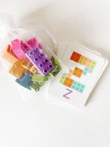 Lego Alphabet Digital Flashcards
