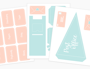 Post Office Printable Dramatic Play