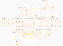 Load image into Gallery viewer, Sweet As Can Bee Bumble Bee Half Birthday Birthday Theme