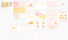 Load image into Gallery viewer, My Little Sunshine Pink &amp; Yellow Birthday Birthday Theme