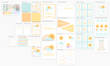 Load image into Gallery viewer, My Little Sunshine Yellow Mint Birthday Theme
