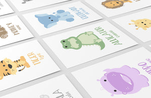 Safari Animal Flashcards