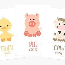 Load image into Gallery viewer, Farm Animal Flashcards