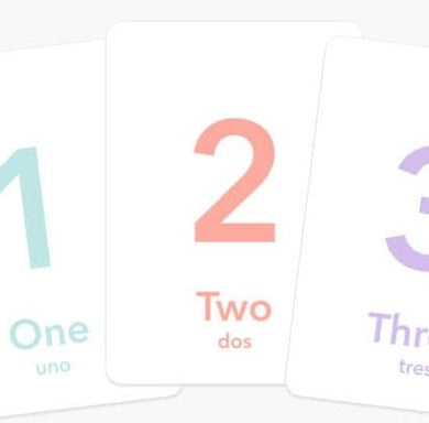 Counting Flashcards, Numbers 1 to 20