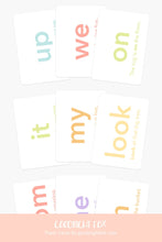 Load image into Gallery viewer, 25 Sight Words Flash Cards