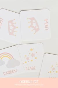Unicorn and Rainbows Memory Game
