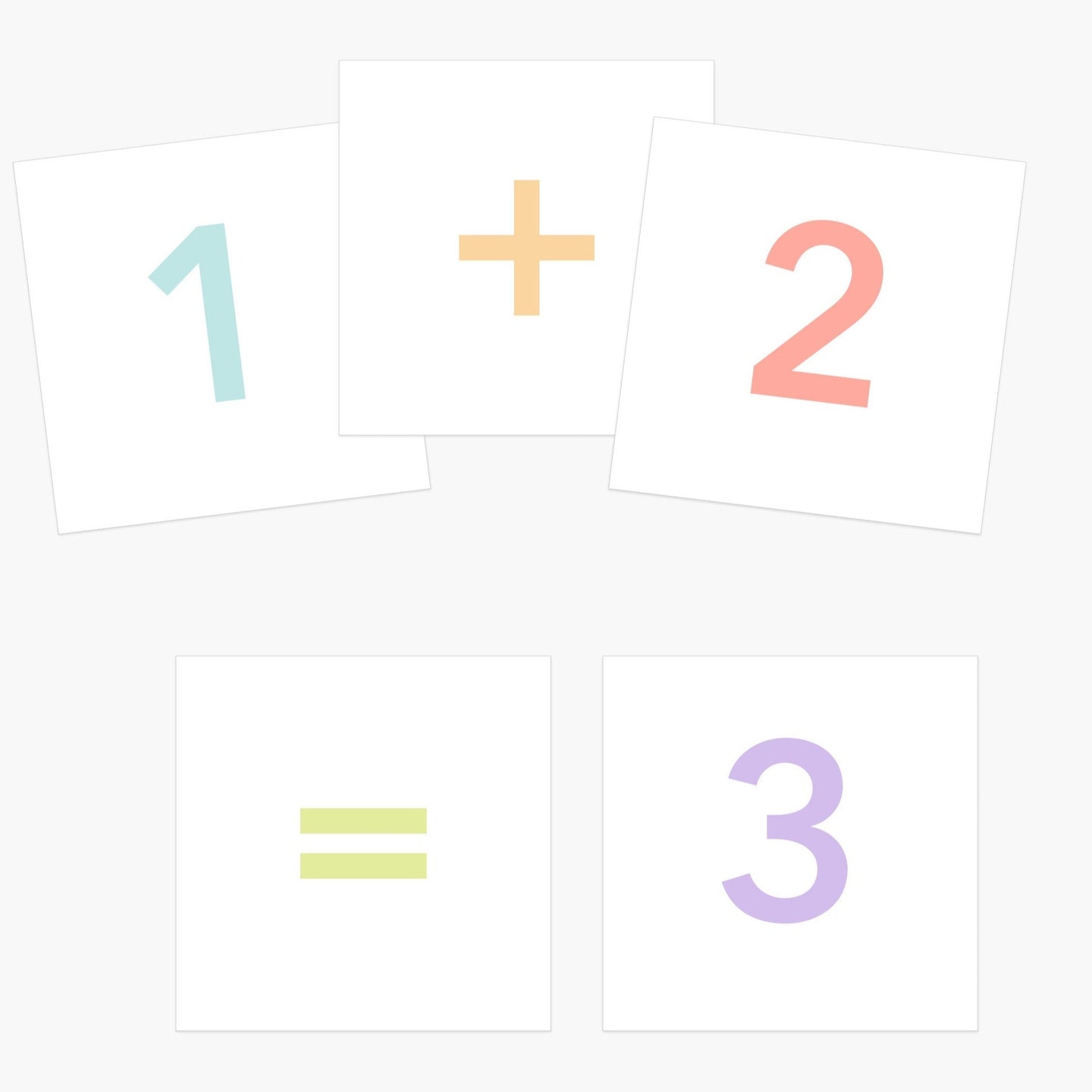 Basic Subtraction Flashcards