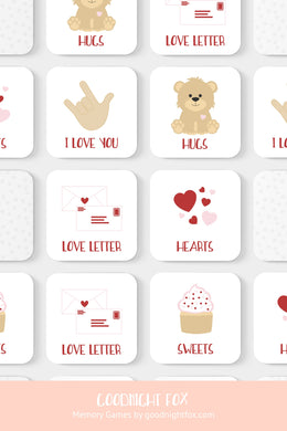 Valentine's Day Memory Game