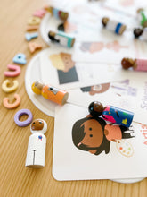 Load image into Gallery viewer, Occupations Peg Dolls Sensory Kit