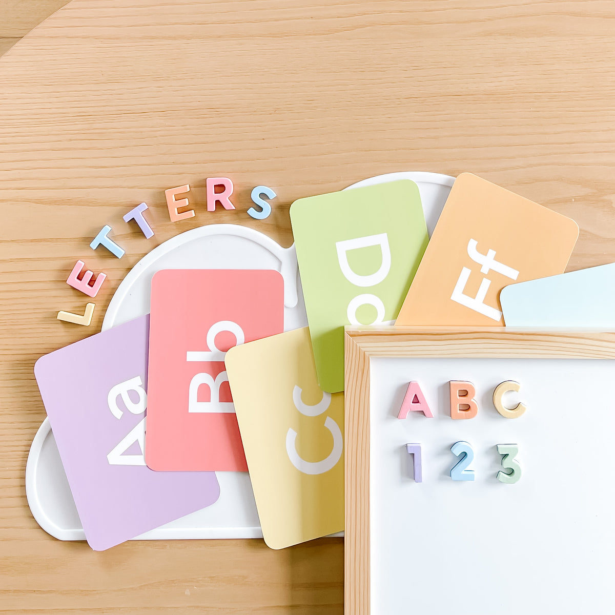 Magnetic Board + Letters + Cards Sensory Kit – GoodnightFox
