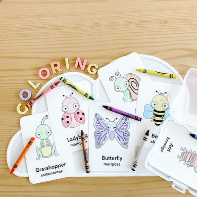 Coloring Cards Sensory Kit