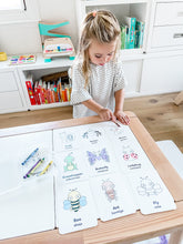 Load image into Gallery viewer, Coloring Cards Sensory Kit