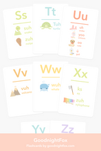 Load image into Gallery viewer, Letter Sounds Phonics Flashcards