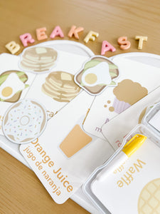 Breakfast Magnet Sensory Kit