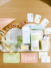 Load image into Gallery viewer, Grocery Pretend Food Play Sensory Kit (Pre-Order)