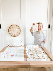 Clock Learning to Tell Time Cards