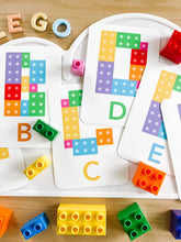 Load image into Gallery viewer, Duplo Lego ABCs Primary Colors Sensory Kit