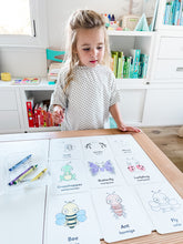 Load image into Gallery viewer, Coloring Cards Sensory Kit