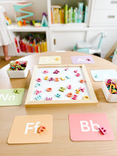 Load image into Gallery viewer, Magnetic Board + Letters + Cards Sensory Kit