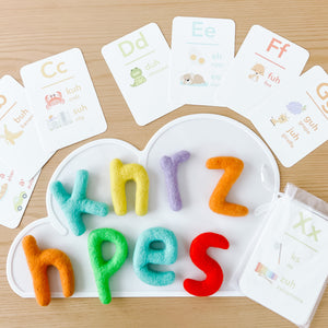 Letter Sounds Flash Cards 26