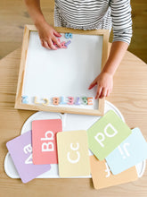 Load image into Gallery viewer, Magnetic Board + Letters + Cards Sensory Kit